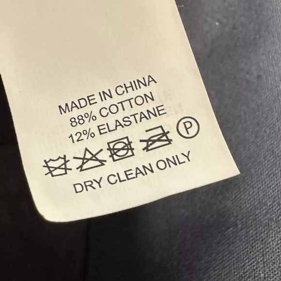 Kate Spade‎ Rambling Roses Black Stretch Twill Culotte size 12 New with Tags - Picture 8 of 9